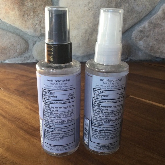 New Bath & Body Works Set of 2 Anti Bacterial Hand Spray - Picture 2 of 2